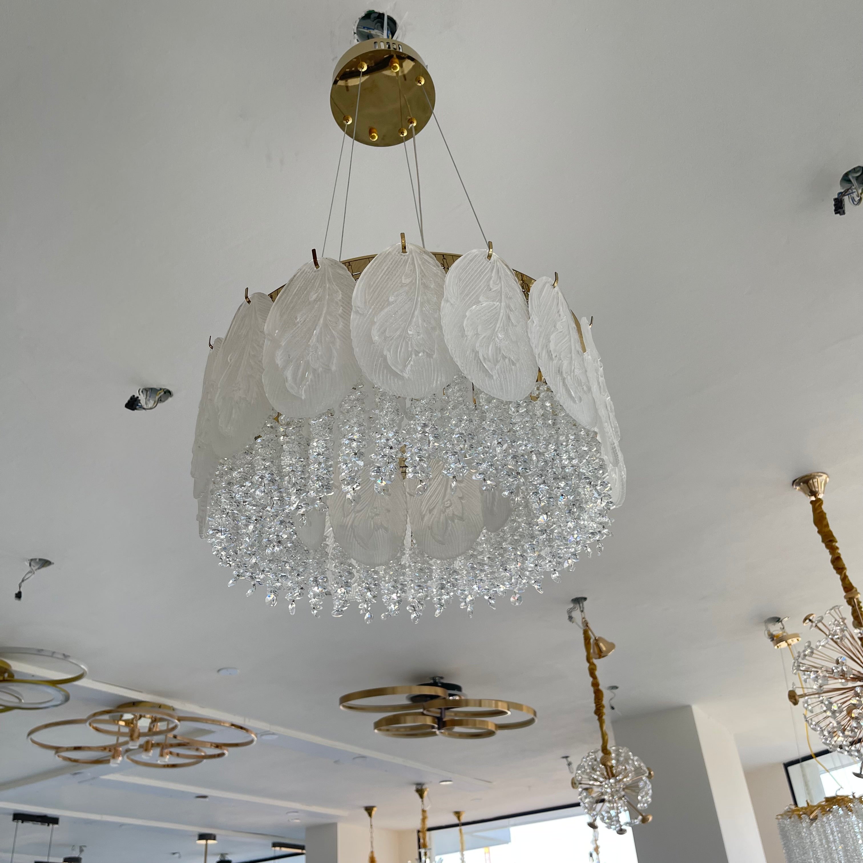 ثريا كريستال ليد 50سم