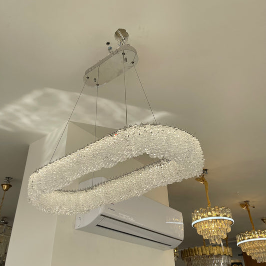 ثريا كريستال بار ليد 3 درجات اضاءة