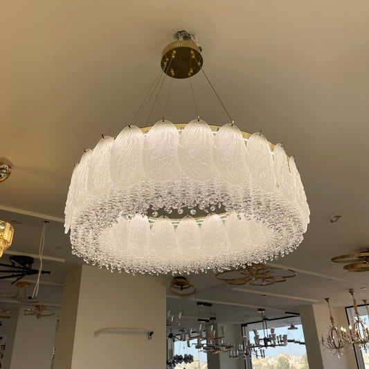 ثريا كريستال ليد 80سم