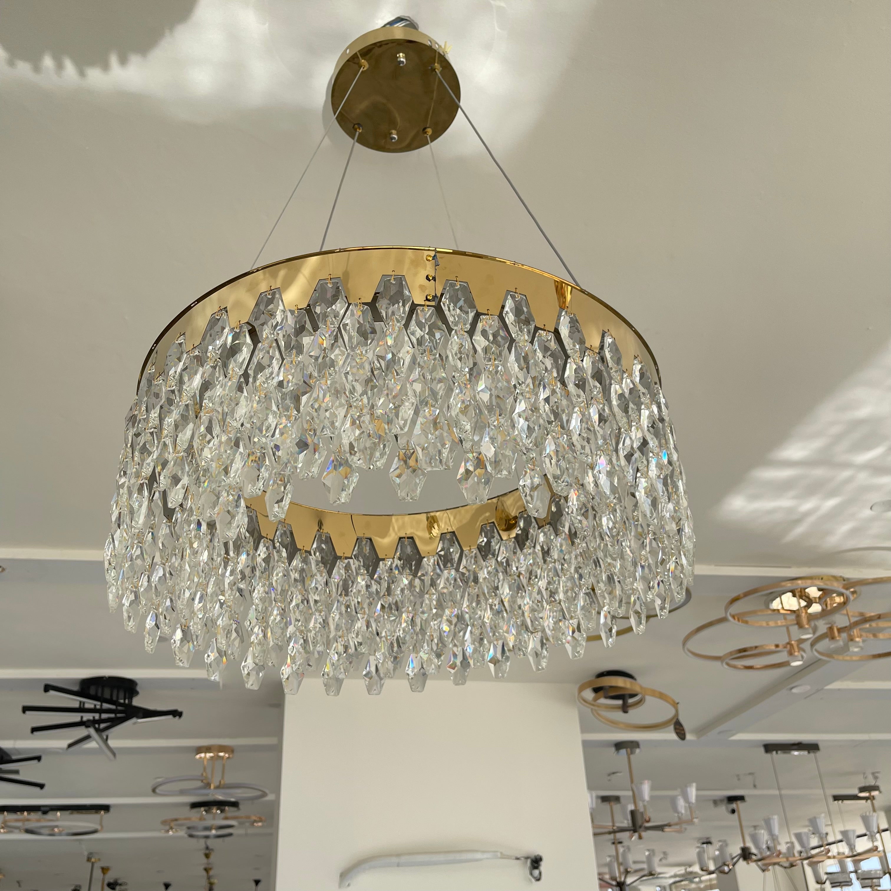 ثريا كريستال ليد 60سم