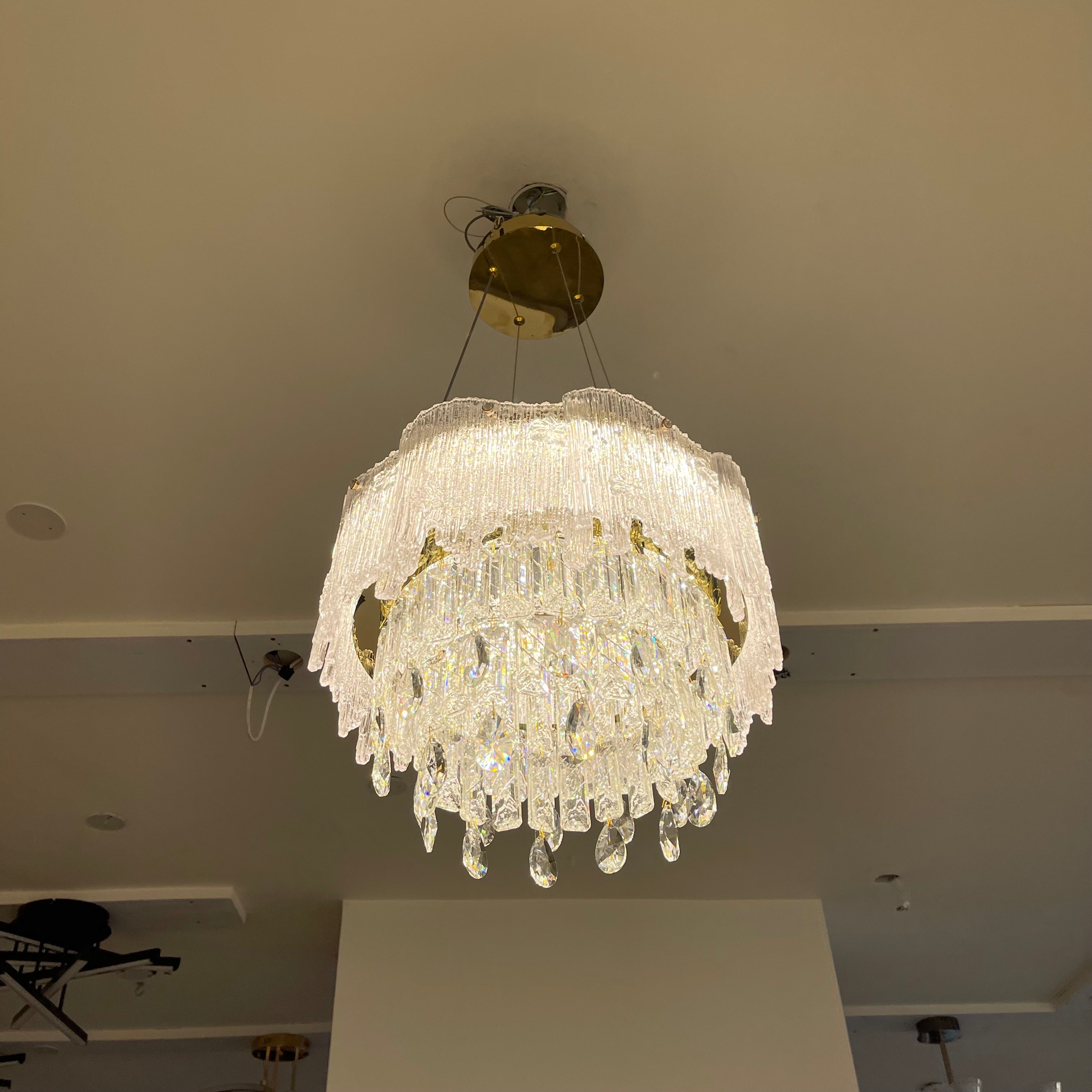 ثريا كريستال ليد 40سم