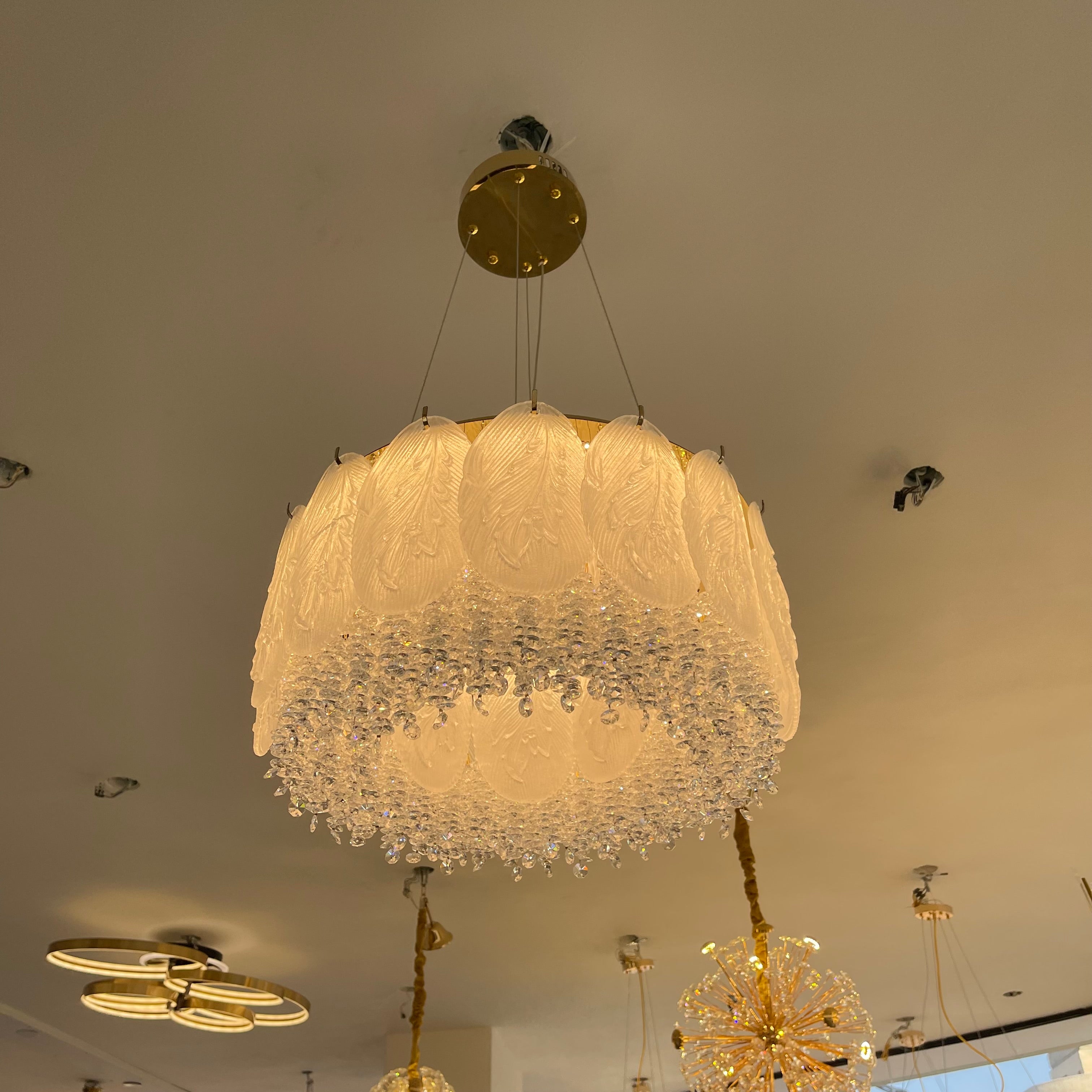 ثريا كريستال ليد 50سم