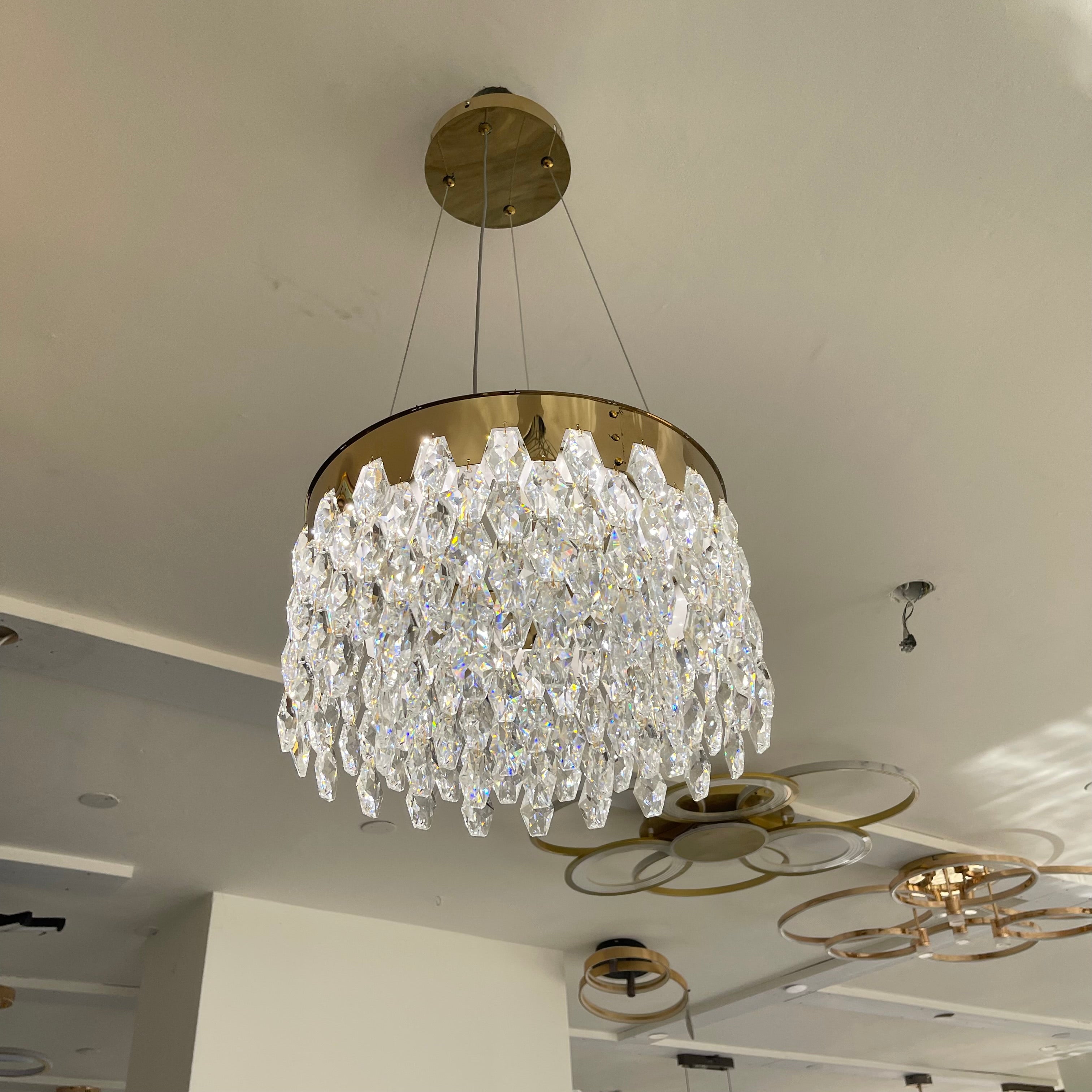 ثريا كريستال ليد 40سم