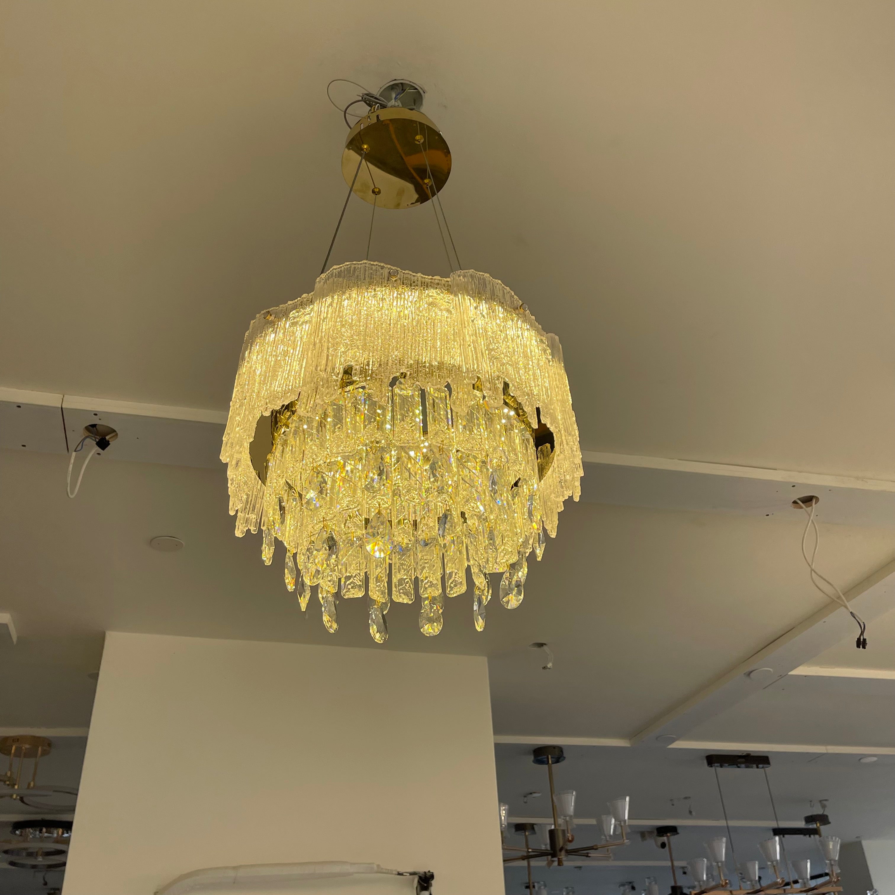 ثريا كريستال ليد 40سم