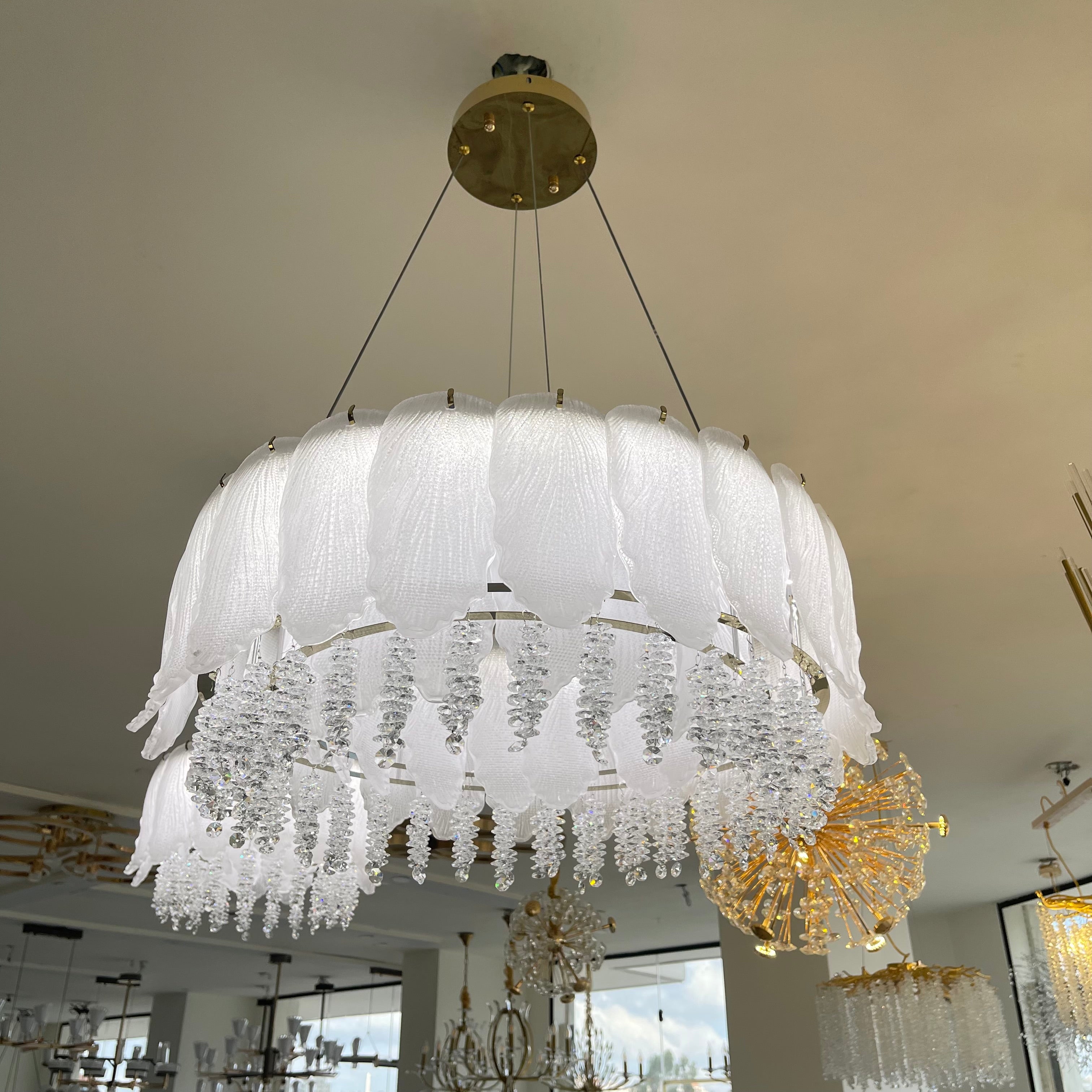 ثرية كريستال ليد60سم