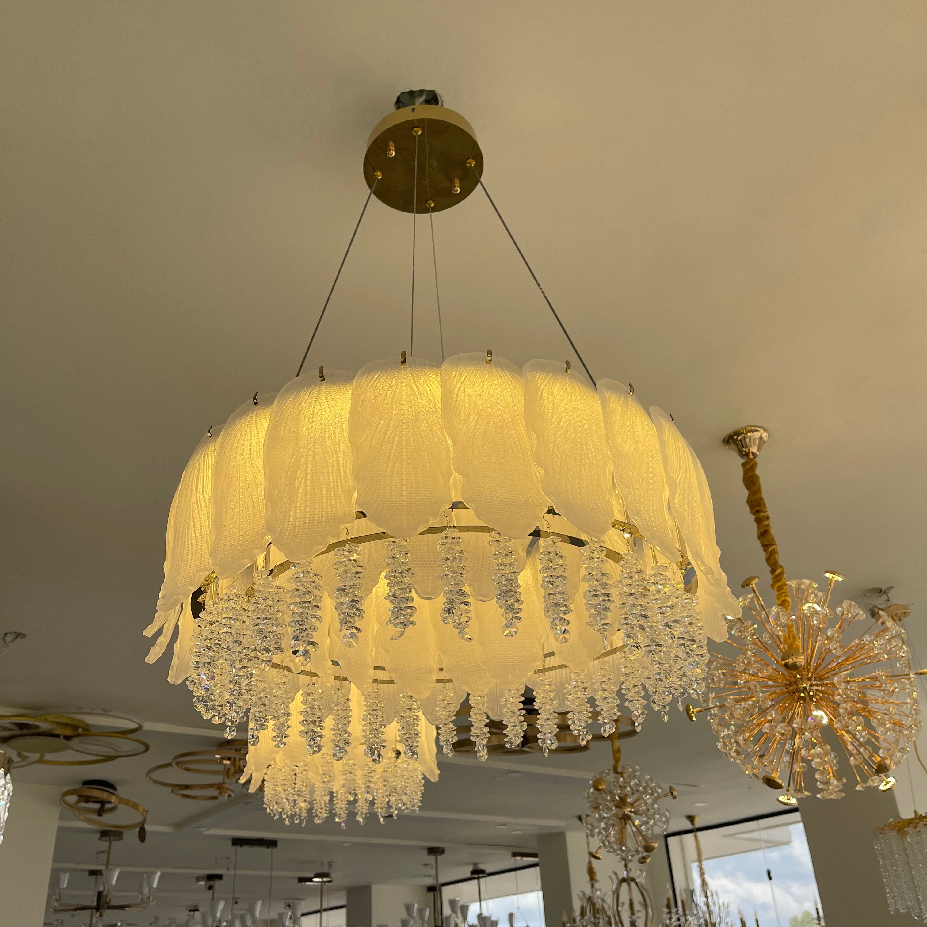 ثرية كريستال ليد60سم