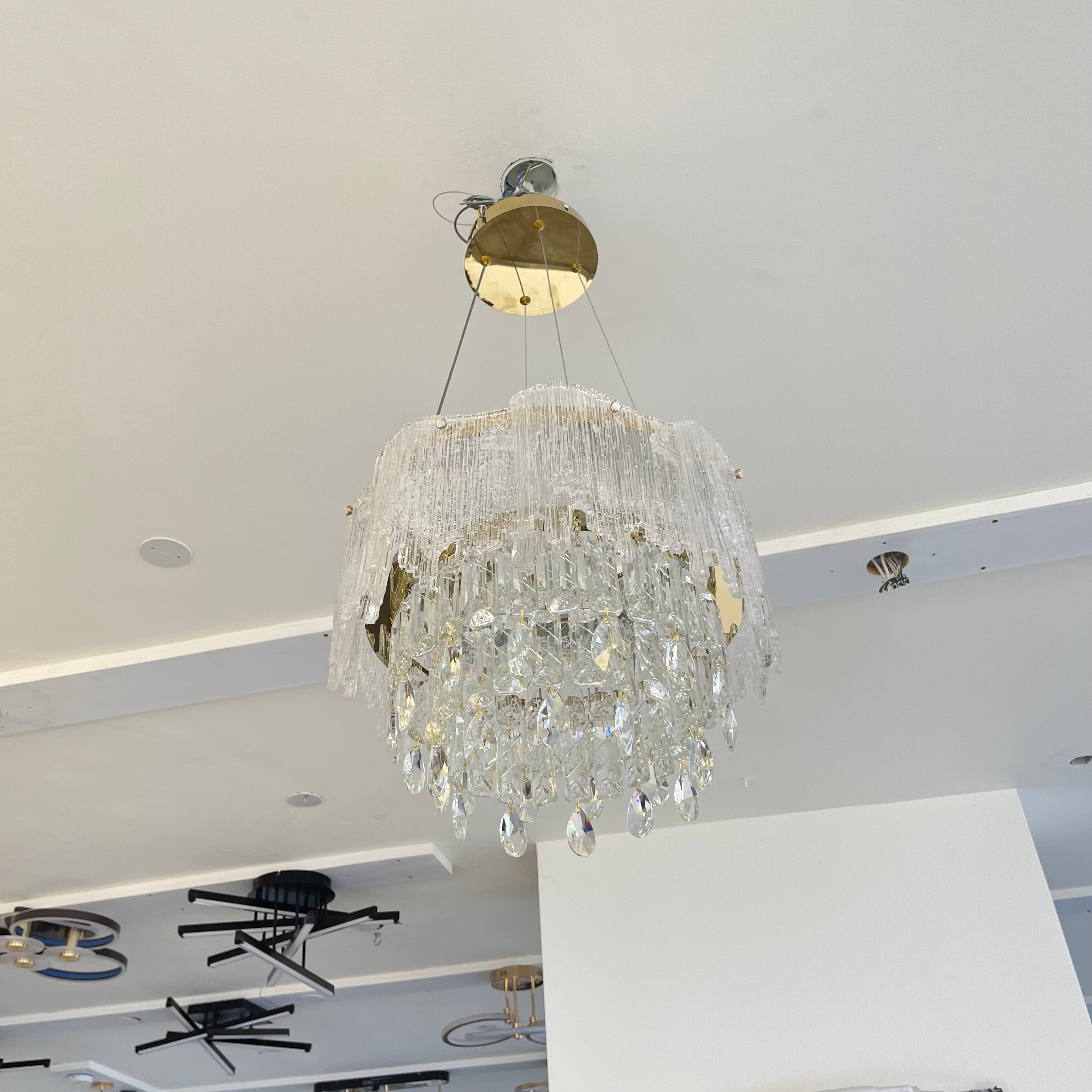 ثريا كريستال ليد 40سم