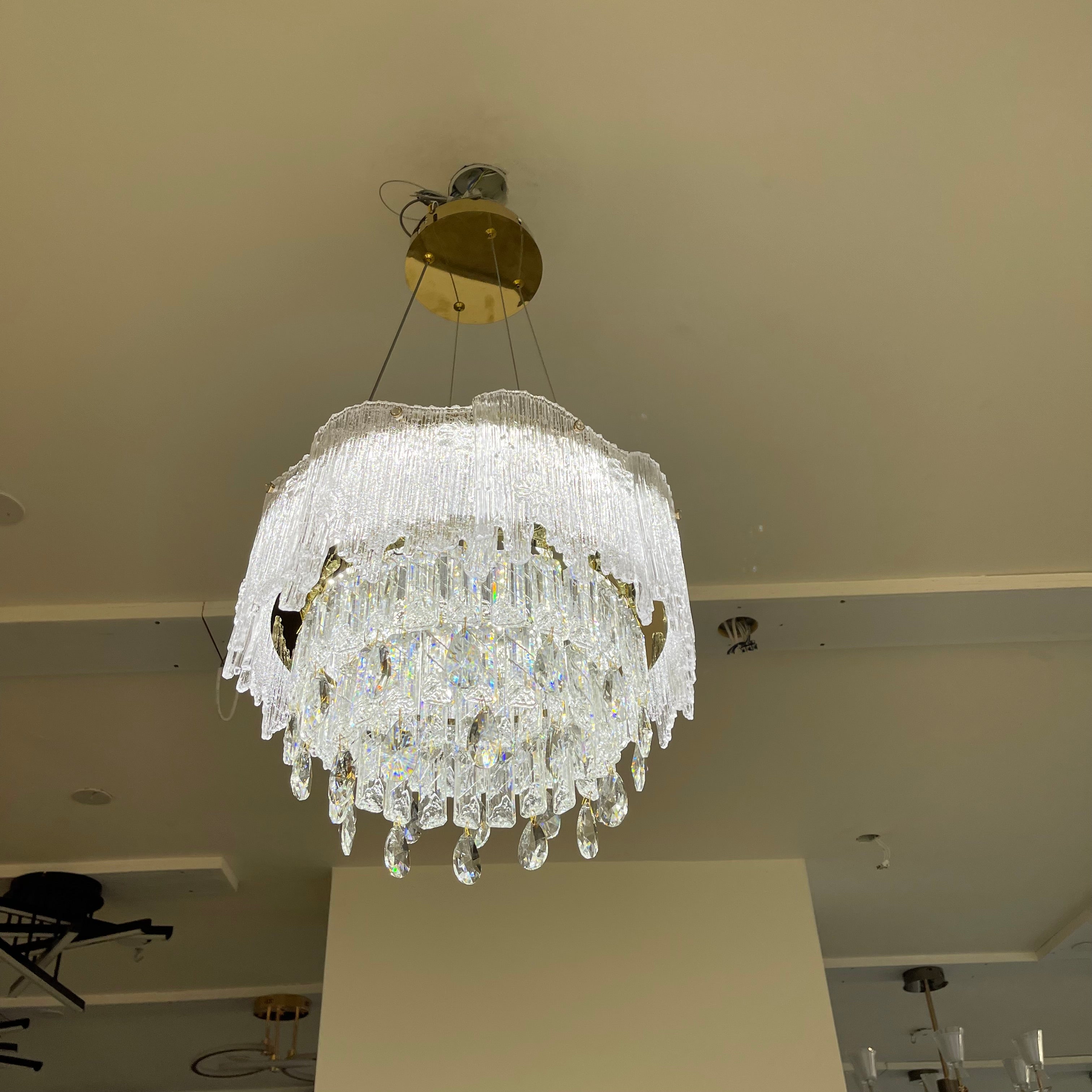 ثريا كريستال ليد 40سم