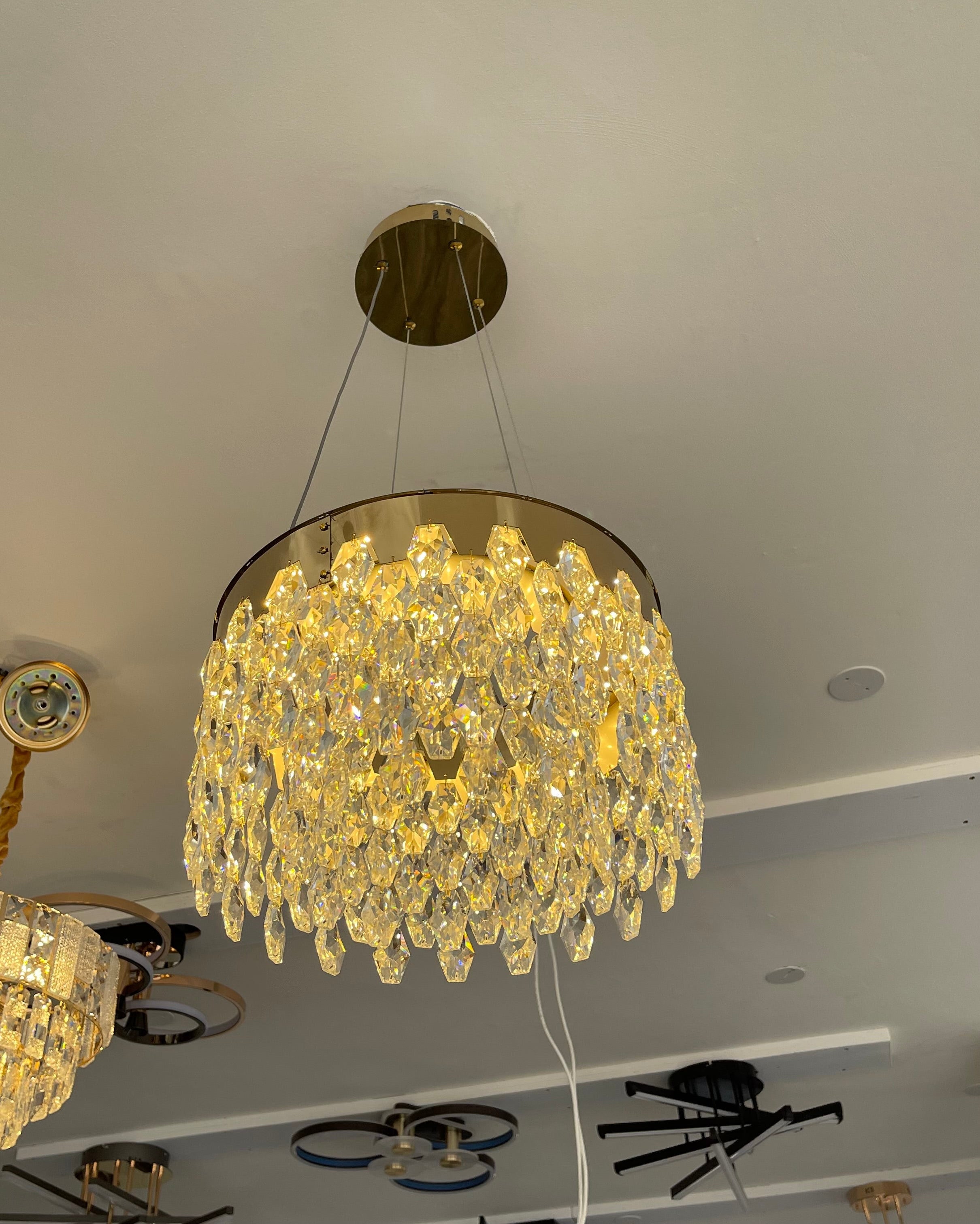 ثريا كريستال ليد 40سم