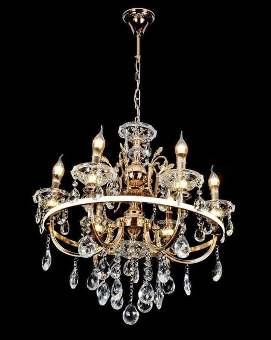 ثرية شمع 5 ذرعان+ليد