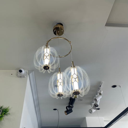 معلقة ثلاثية ليد 3 درجات اضاءة